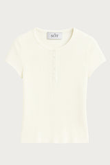 Finstrikket bluse