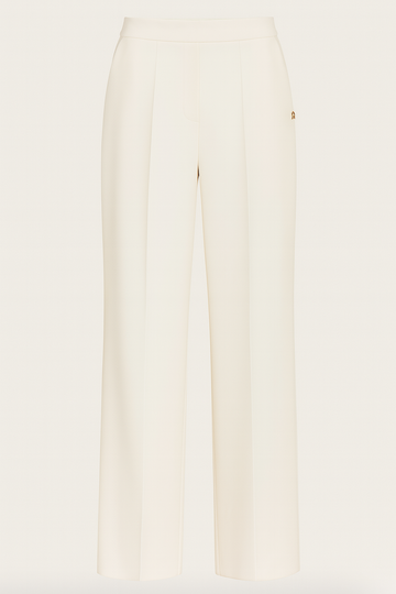 ivory bukser kvinder, hvide bukser dame, elegante bukser høj talje, skræddersyede bukser, tidløse bukser til kvinder, klassiske damebukser