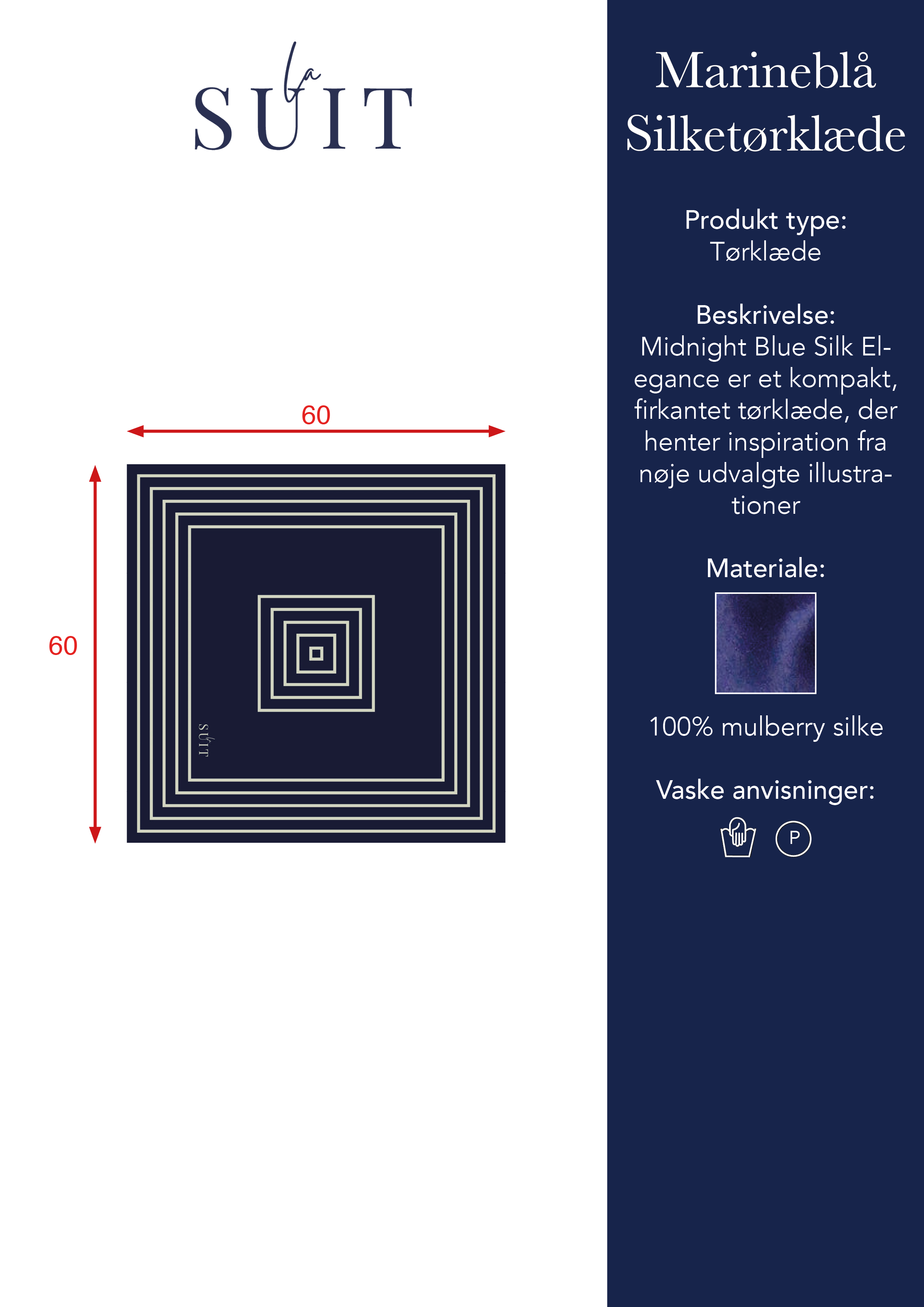 Layout_LA_SUITs marineblå stribede silketørklæde