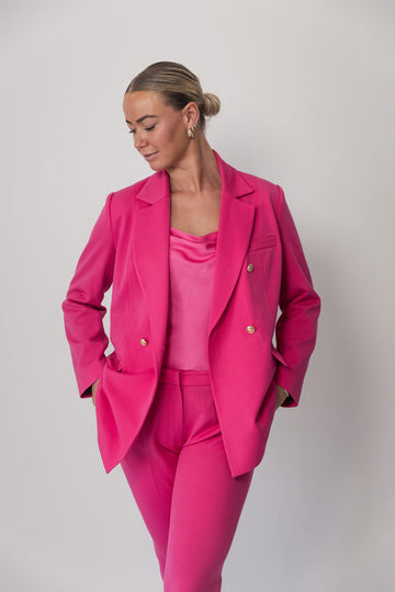 LA SUITs pink jakkesæt til kvinder