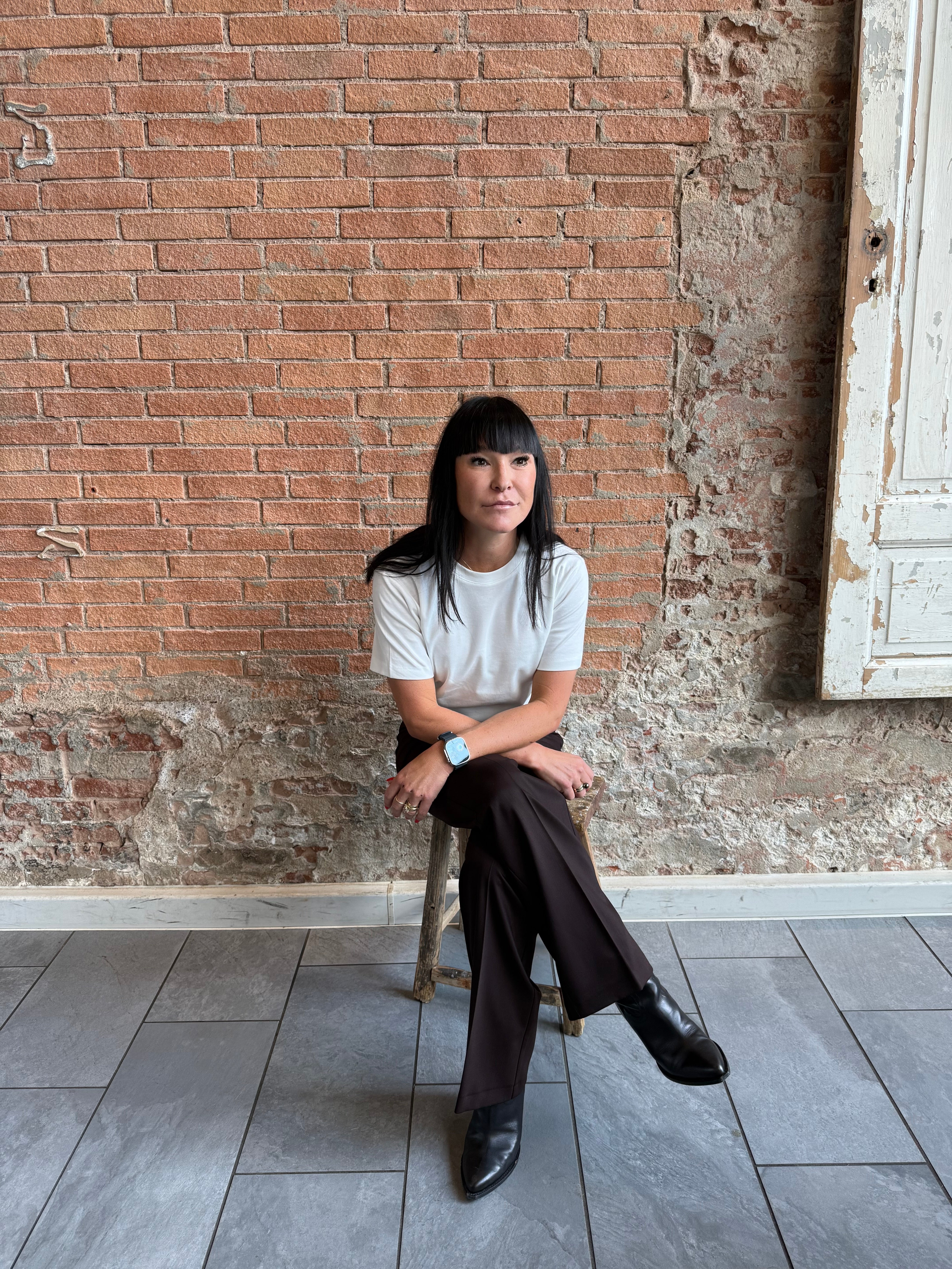 hvis bomuld t-shirt i bomuld