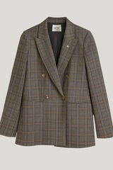 blazer til kvinde i terne