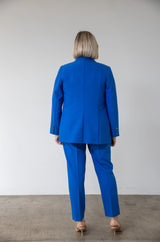 Blå blazer til kvinder