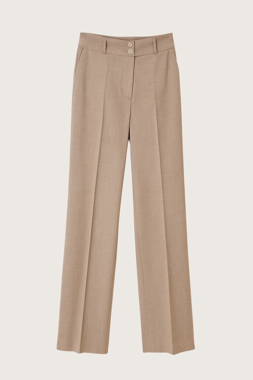 Beige Vest og Bukser