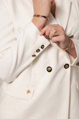 Dobbeltradet blazer women