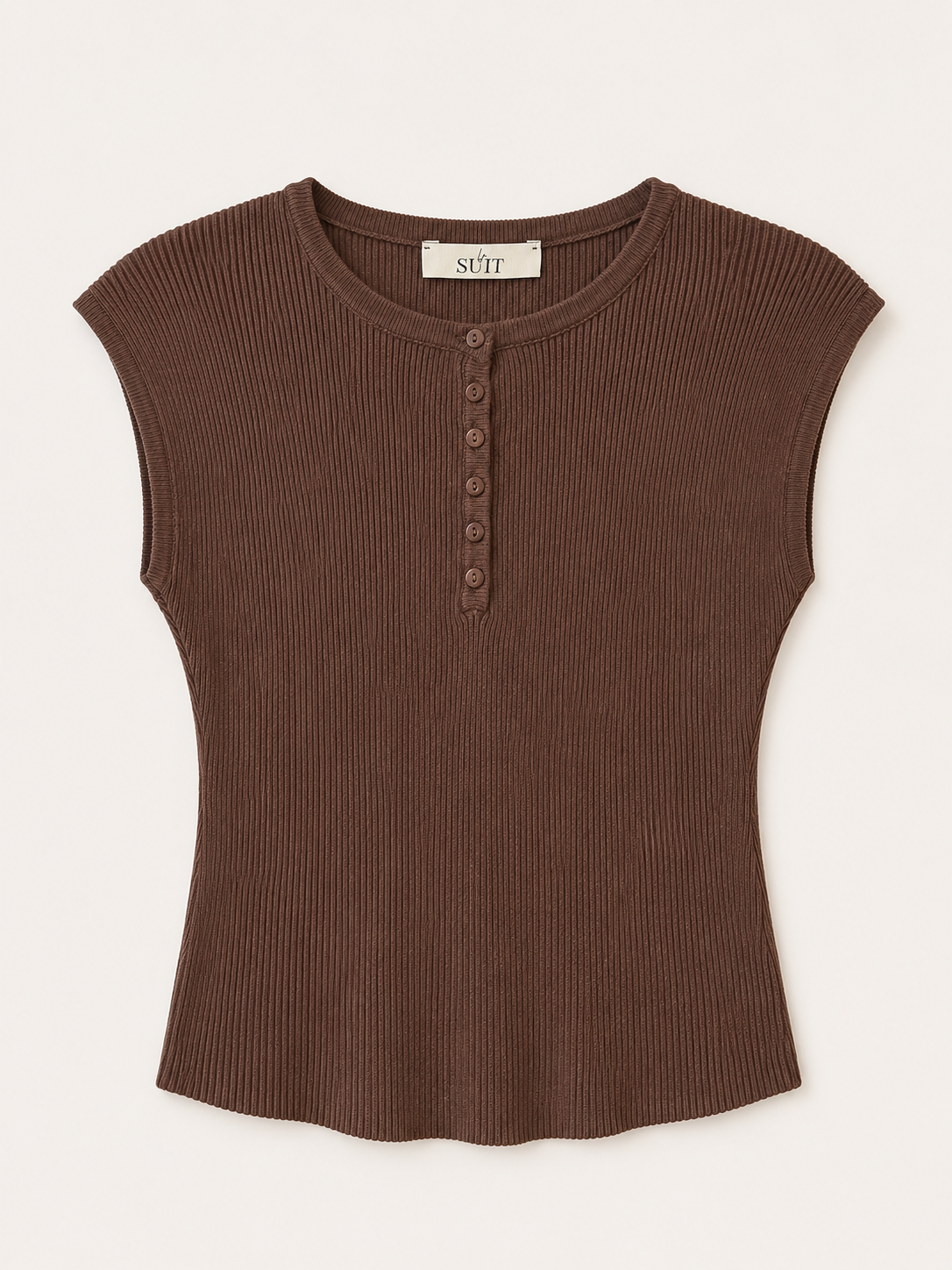 Brun sommer bluse