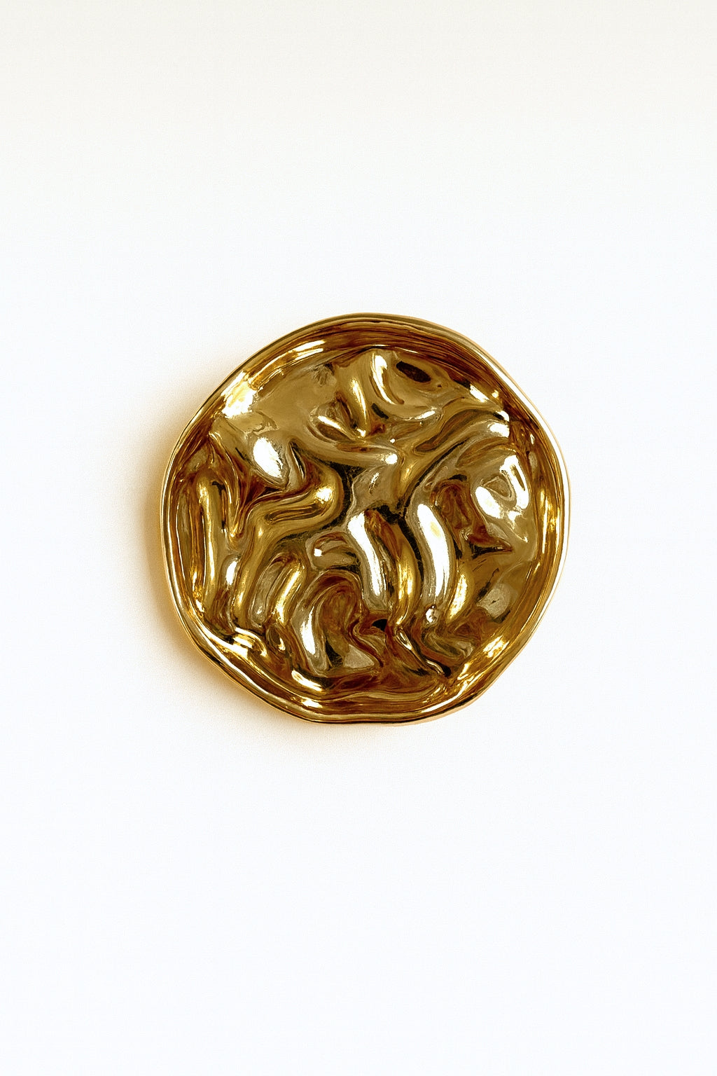 Guld broche