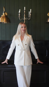 Ivory blazer