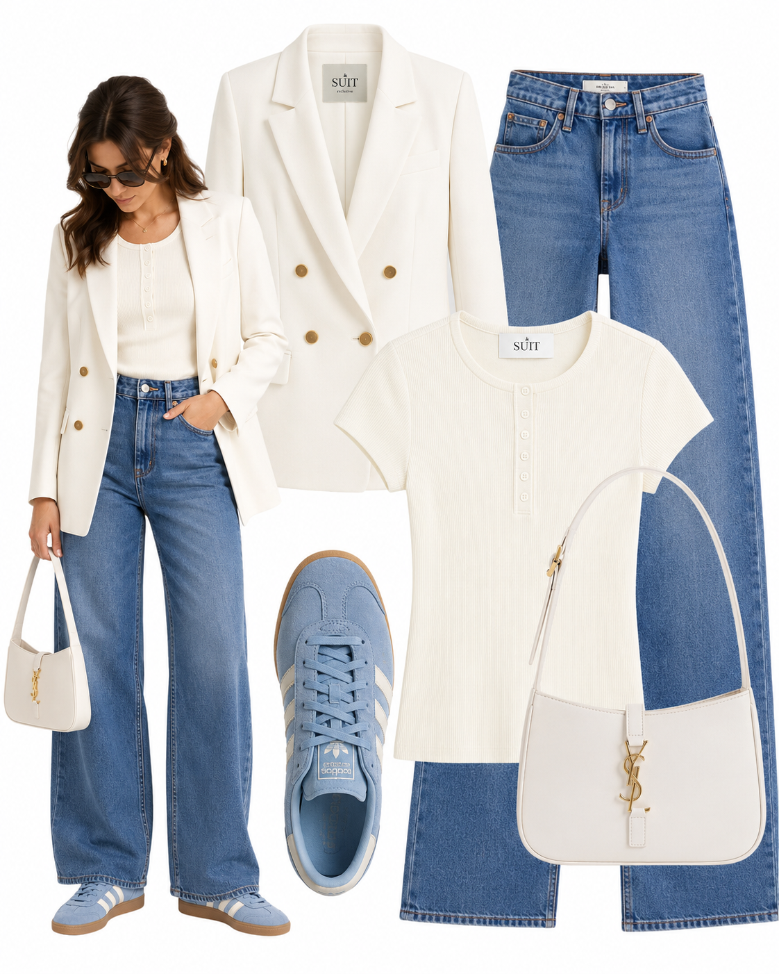 Stylling inspiration hvide blazer
