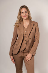Caramel 3-Piece Power Suit