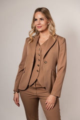 Caramel 3-Piece Power Suit