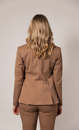 Caramel 3-Piece Power Suit