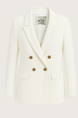 hvid blazer til kvinder