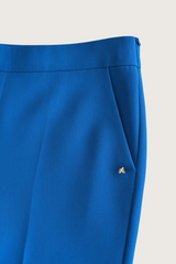 Koboltblå wide bukser