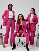 Pink jakkesæt til kvinder