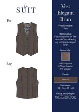 Layout_LA SUITs brune vest til kvinder