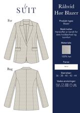 Layout_LA SUITs hvide jakkesæt i hør til kvinder