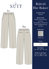 Layout_LA SUITs hvide habitbukser i hør til kvinder