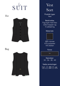 Layout_LA SUITs sorte vest til kvinder