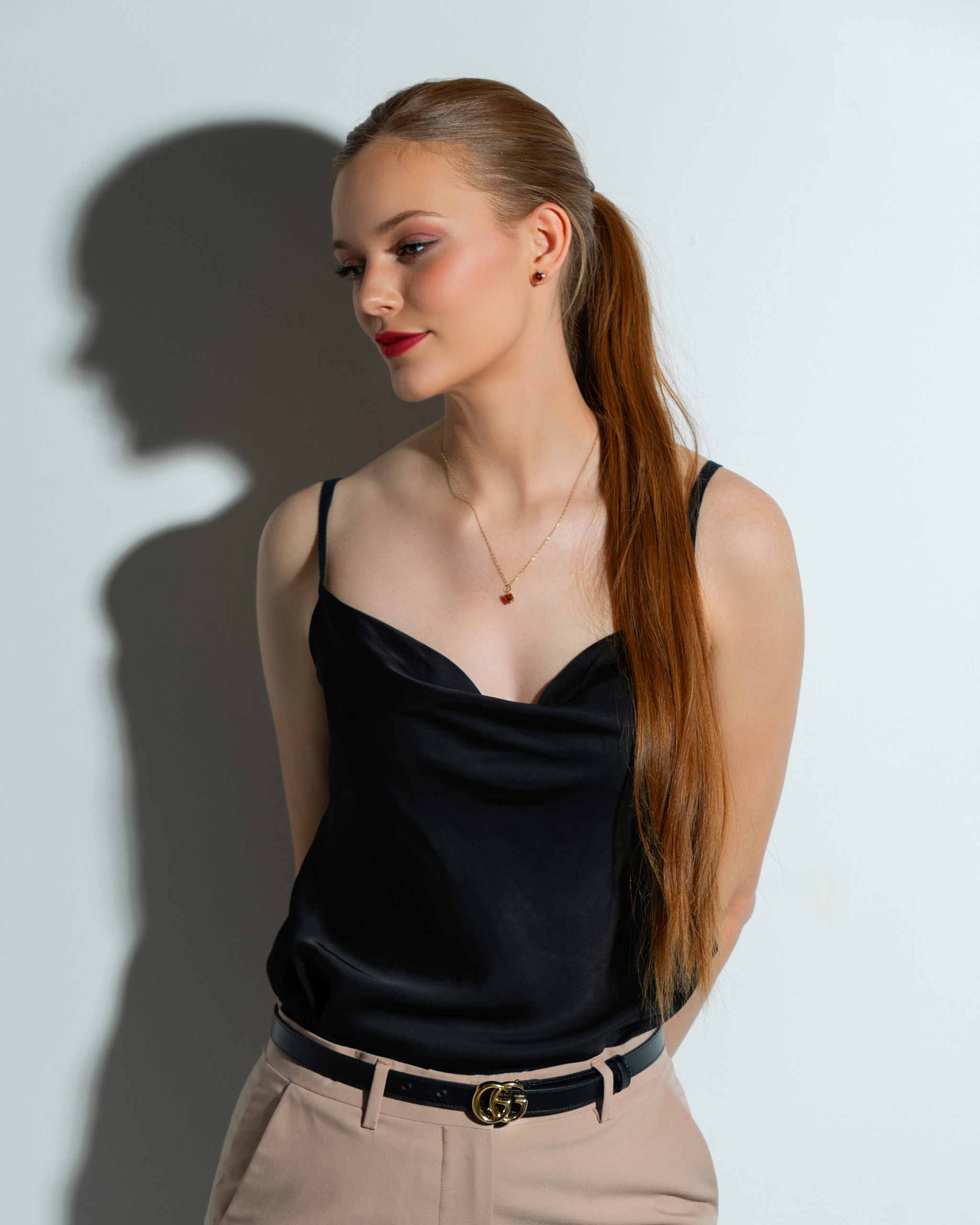 LA SUITs sorte top til kvinder