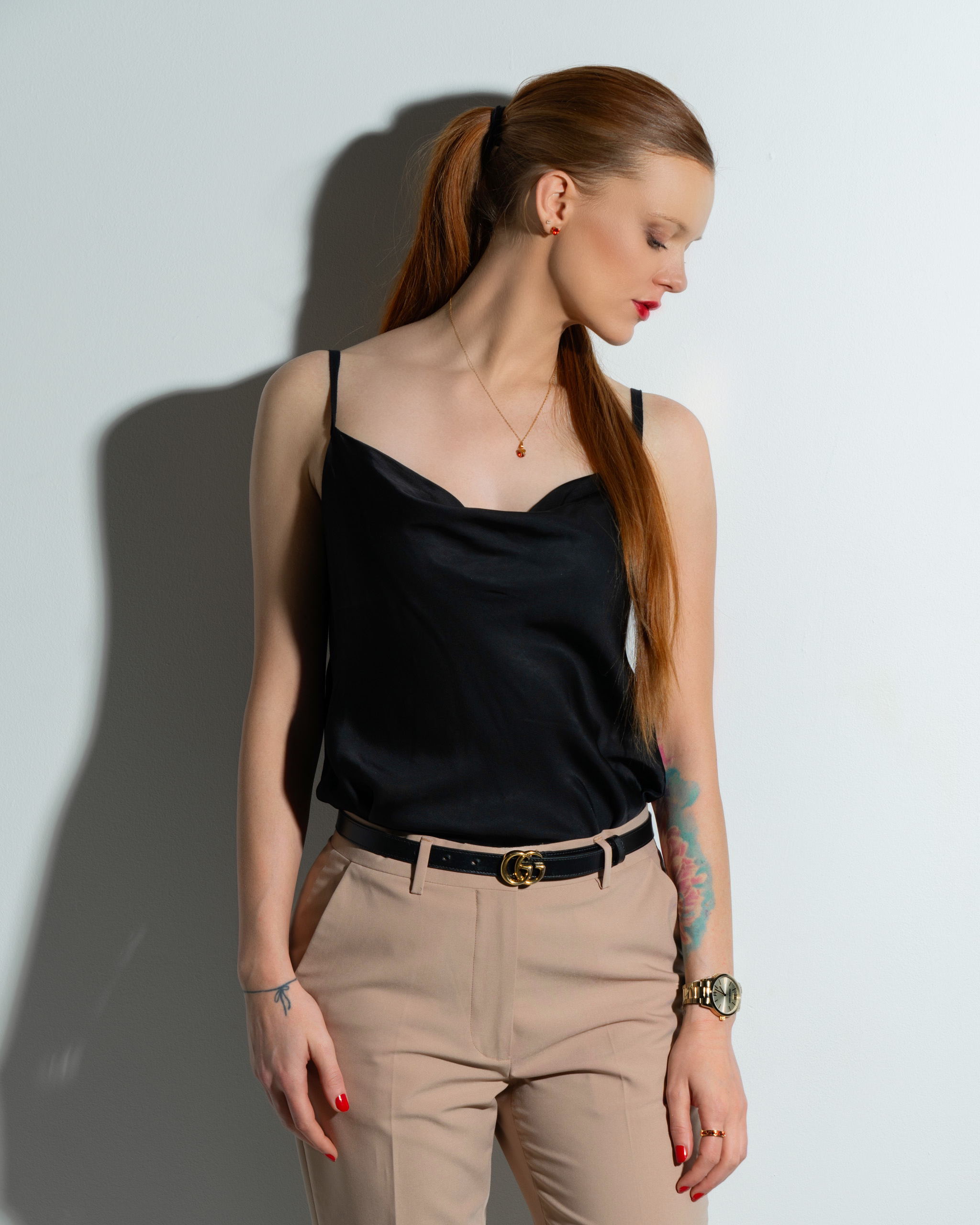 LA SUITs sorte top til kvinder