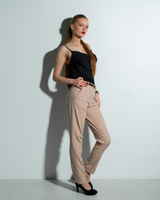 LA SUITs sorte top til kvinder