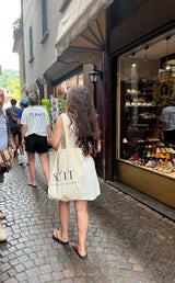 LA SUITs totebag med logo
