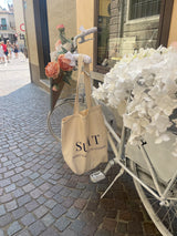 LA SUITs totebag med logo