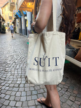 LA SUITs totebag med logo