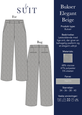 Layout_LA SUIT beige bukser