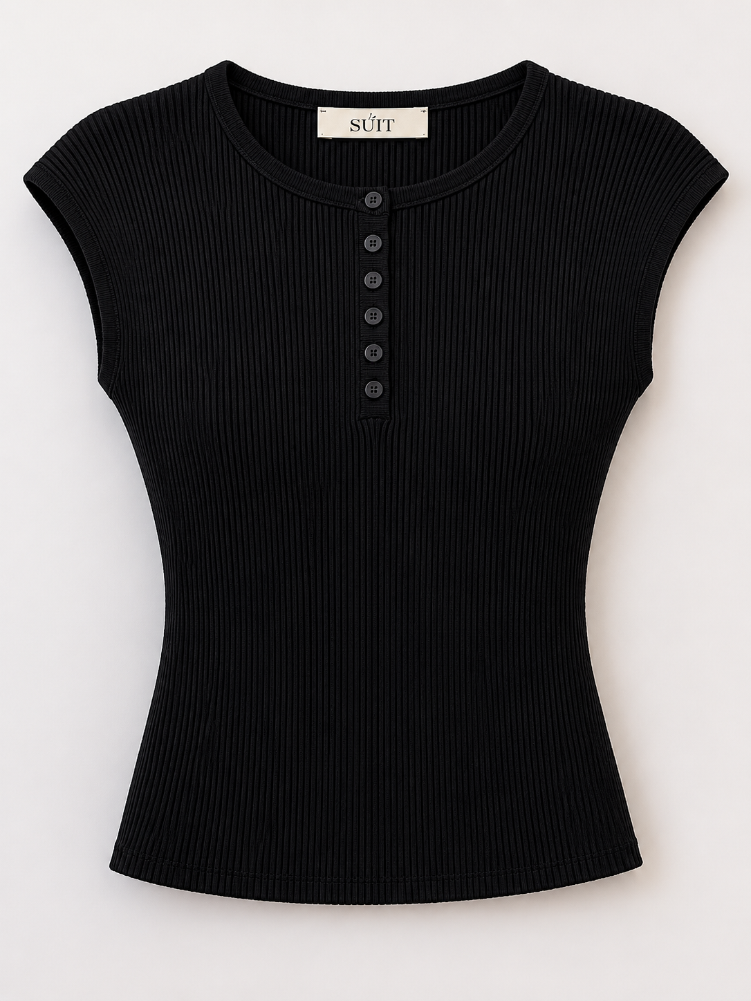 Sort sommer bluse