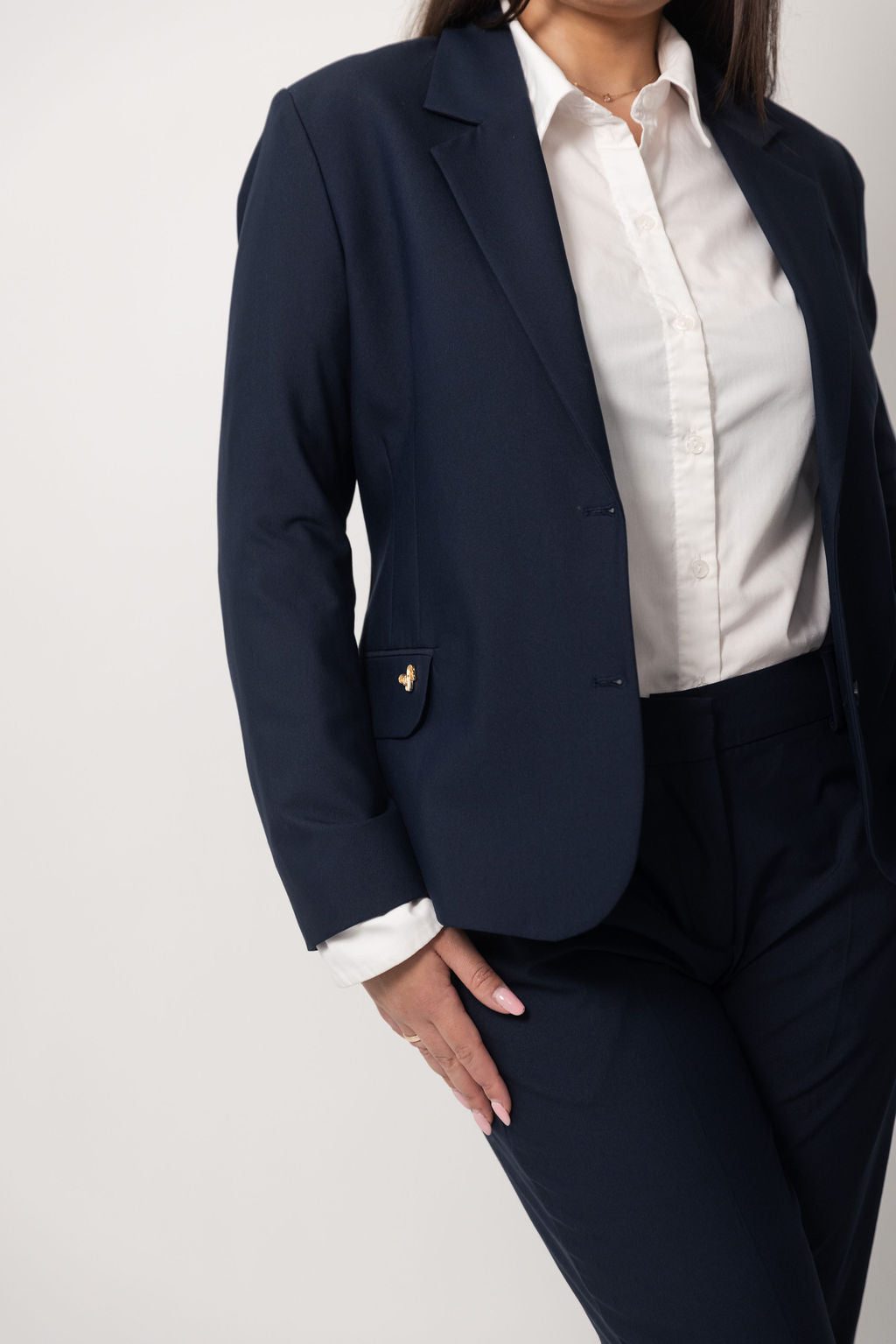 LA SUITs navy jakkesæt til kvinder