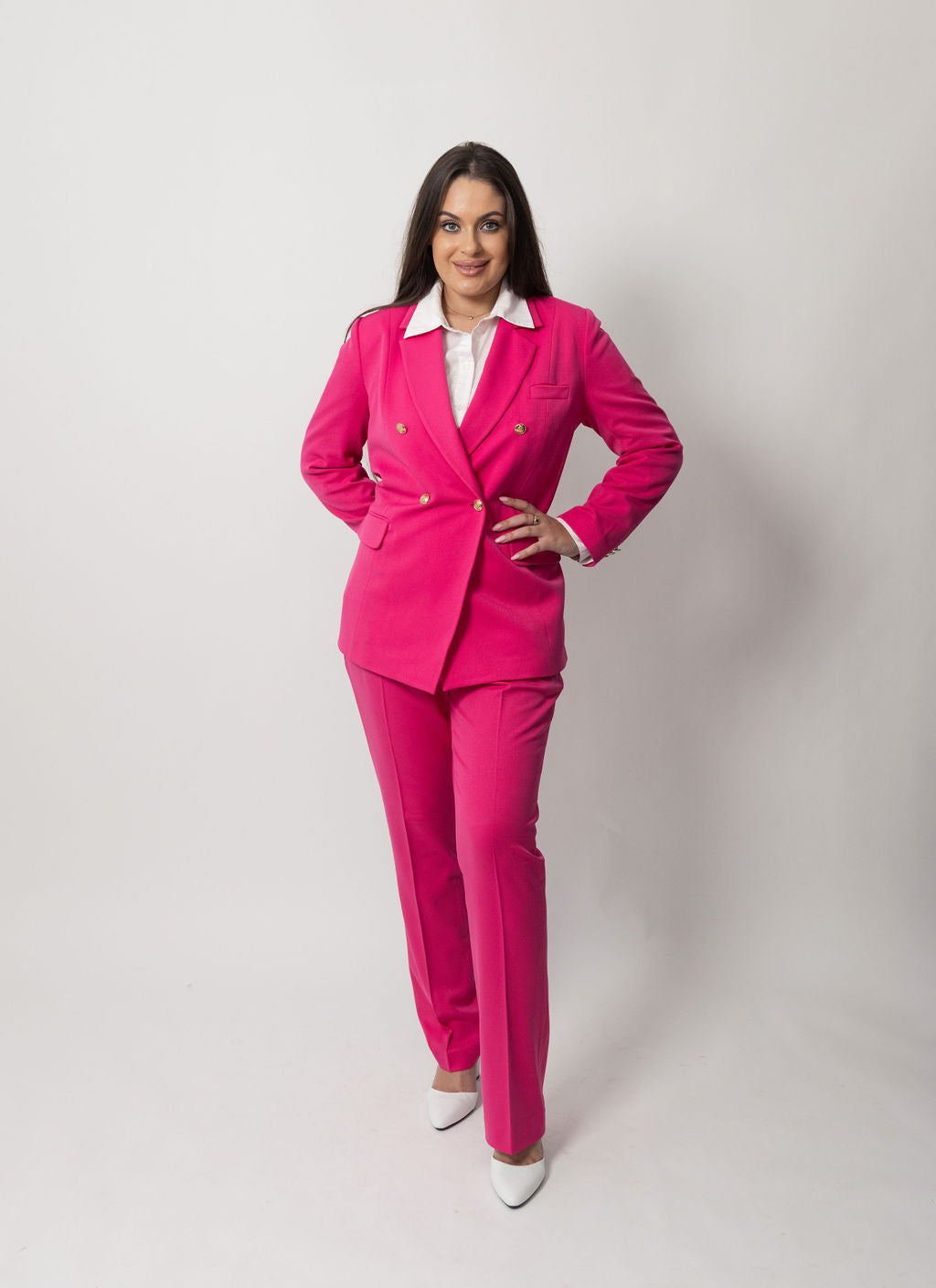 LA SUITs pink jakkesæt til kvinder