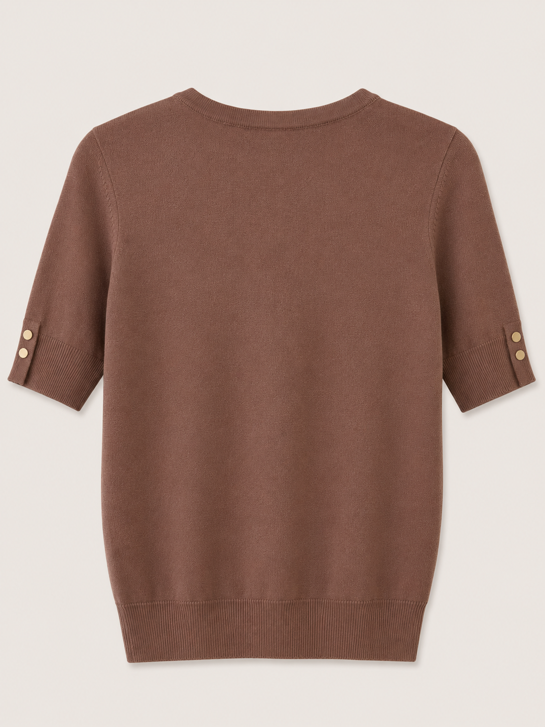 Bluse i brun til kvinder