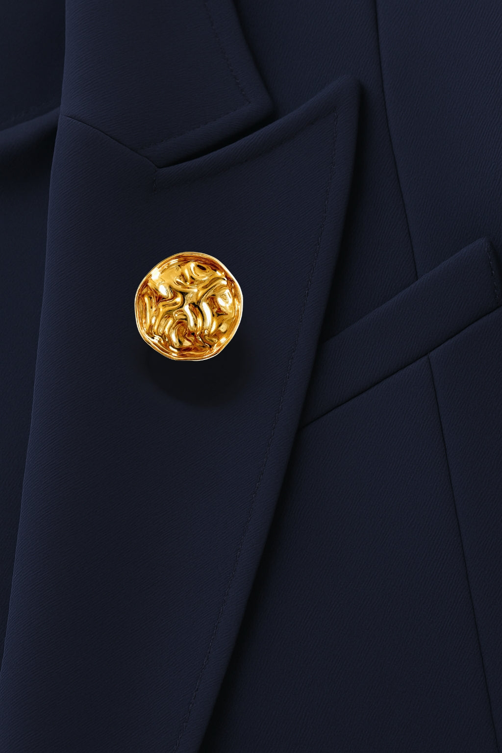 Guld broche