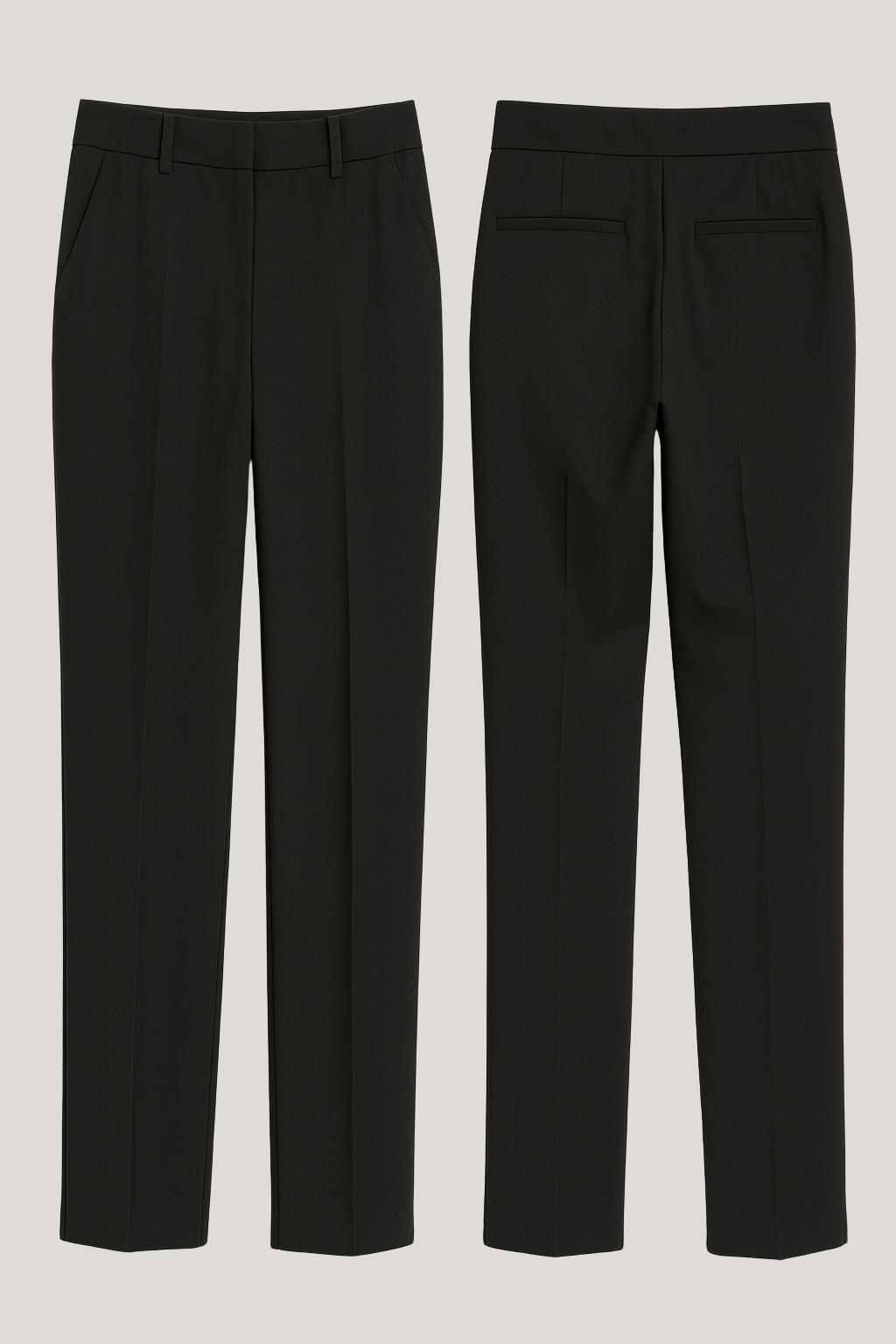 Sort habitbukser til kvinder