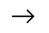 arrow black colored