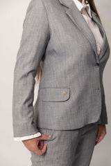 LA SUITs grå jakkesæt til kvinder