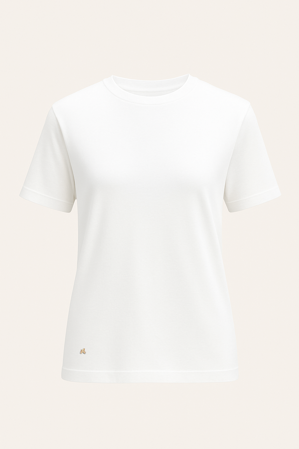 Hvid T-shirt