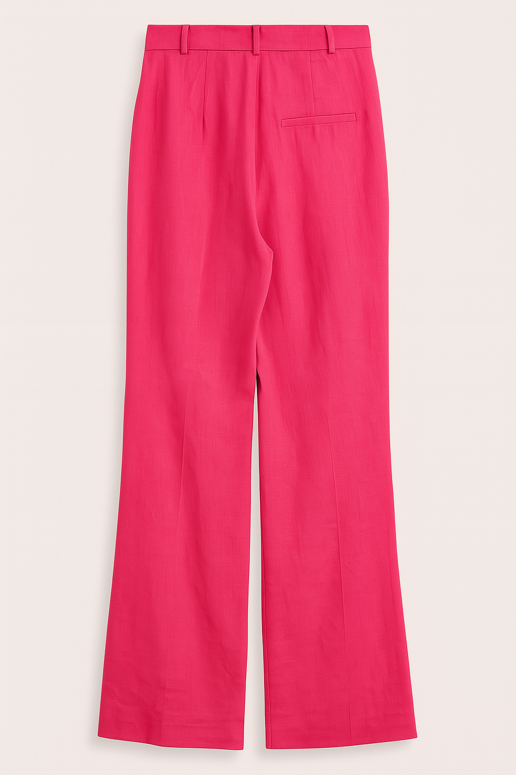 Pink hør bukser til sommer