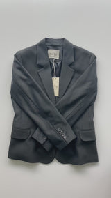 Video_LA SUITs regular fit grøn blazer til kvinder