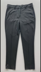 Video_LA SUIT grøn nålestribet habitbukser til kvinder