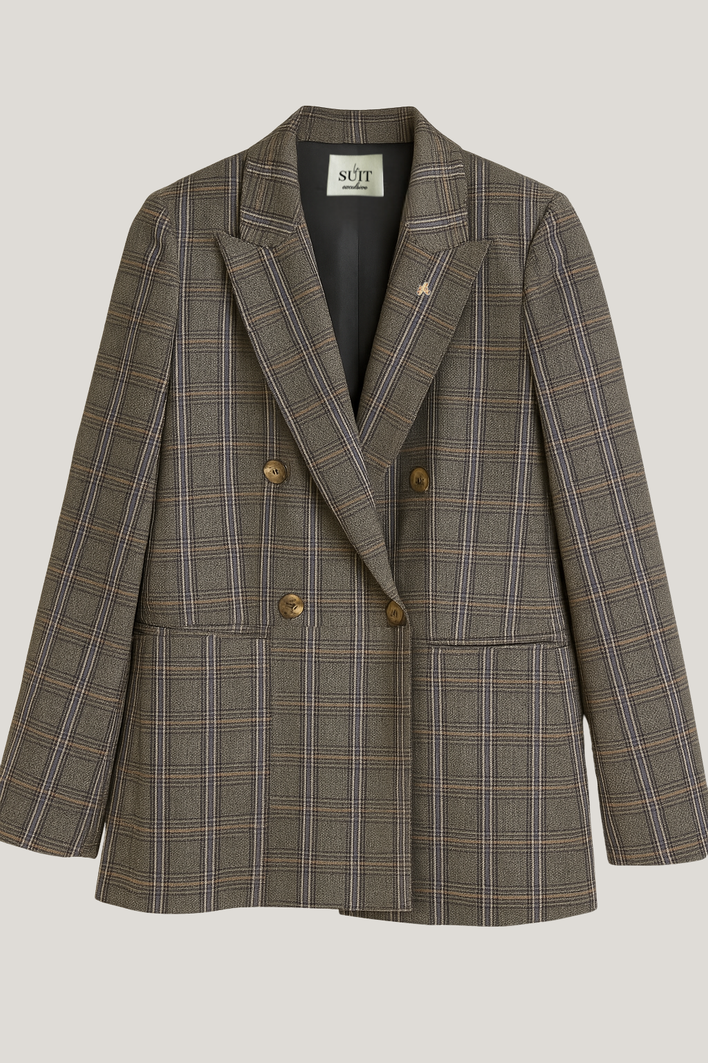 blazer til kvinde i terne