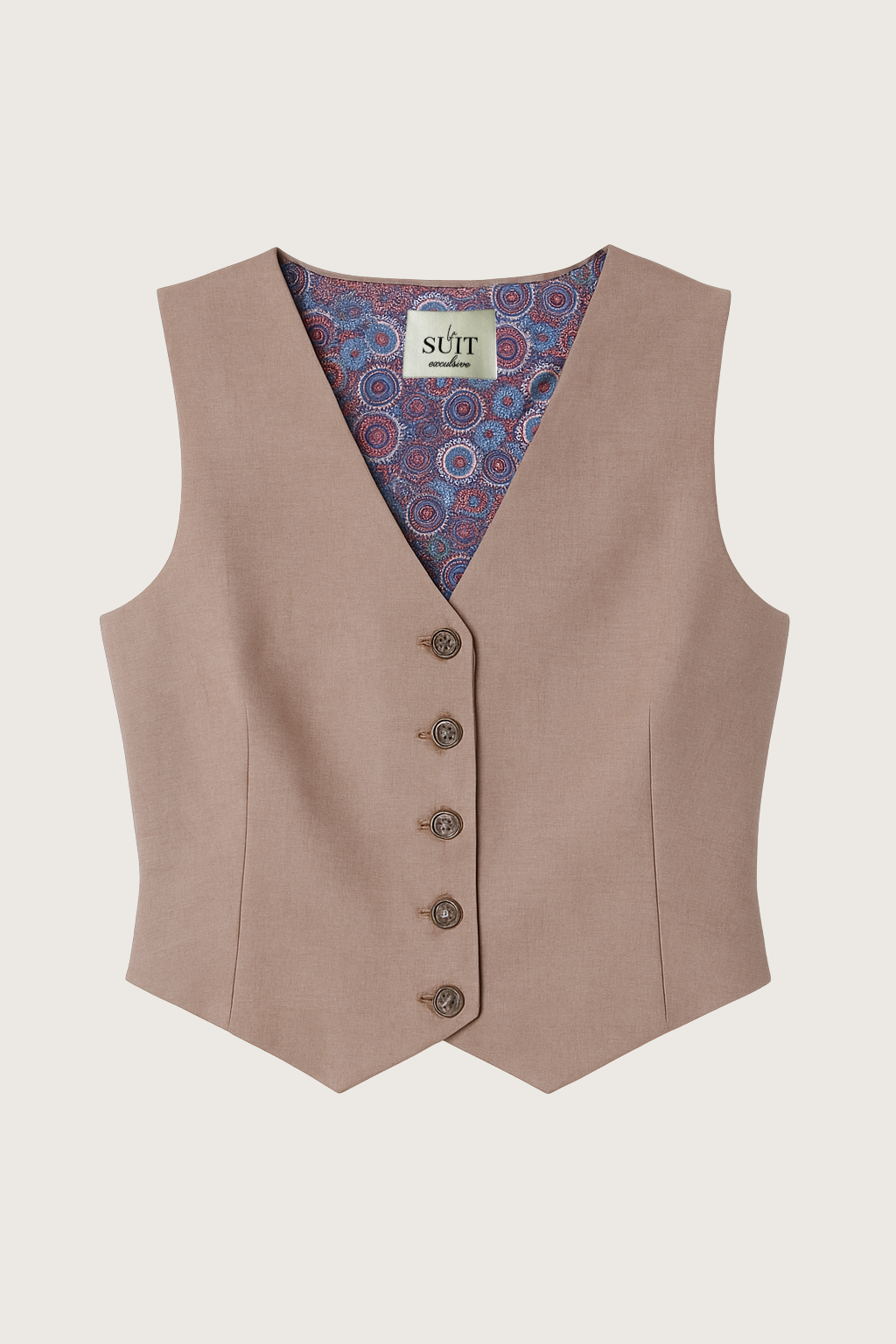 Beige Vest
