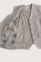 LA SUITs vestsæt i dusty violet dame